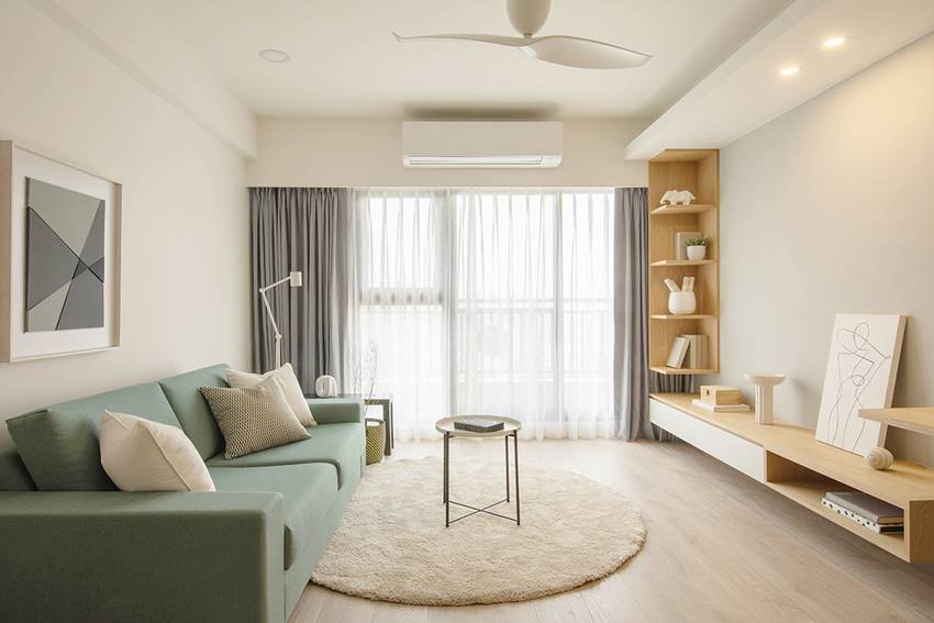 Tổ ấm nhỏ xinh màu trà sữa, thiết kế đơn giản cho không gian ấm áp với ánh sáng tự nhiên chan hòa-8