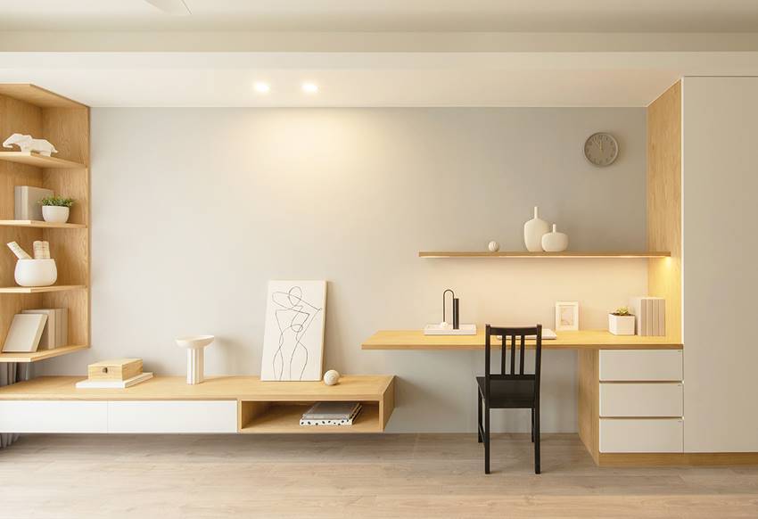 Tổ ấm nhỏ xinh màu trà sữa, thiết kế đơn giản cho không gian ấm áp với ánh sáng tự nhiên chan hòa-9