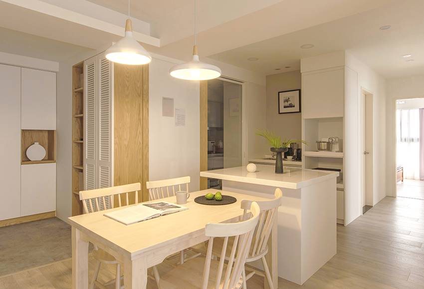 Tổ ấm nhỏ xinh màu trà sữa, thiết kế đơn giản cho không gian ấm áp với ánh sáng tự nhiên chan hòa-11