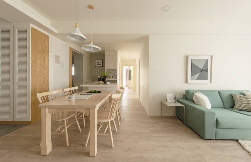 Tổ ấm nhỏ xinh màu trà sữa, thiết kế đơn giản cho không gian ấm áp với ánh sáng tự nhiên chan hòa-17