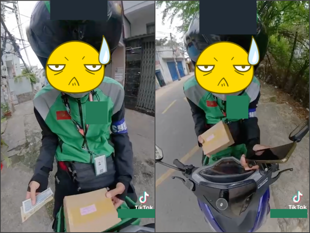 Tranh cãi clip shipper có tiếng trên TikTok nghi khách khai gian nên tự ý bóc hàng-1