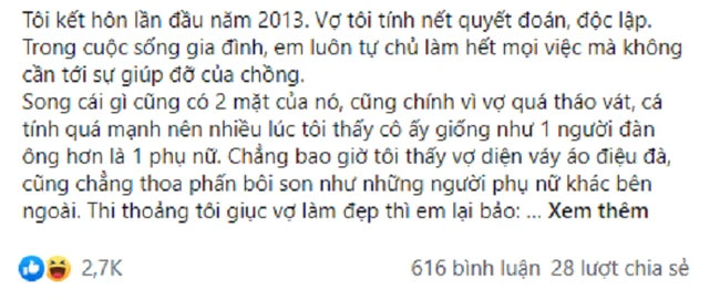 Chê vợ cục mịch không nữ tính, chồng 1 mực ly hôn để cưới người tình nóng bỏng, tái hôn được vài tháng anh cay đắng nhận ra sai lầm-1