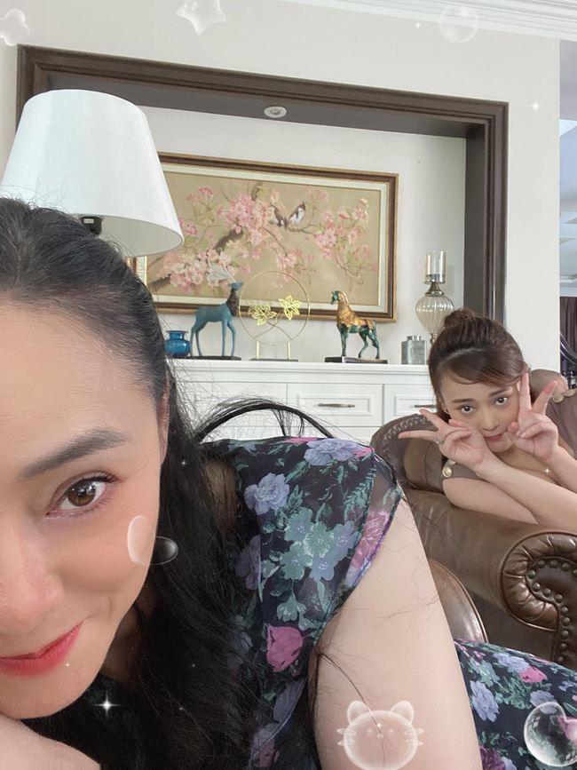 Hương vị tình thân: Mẹ chồng nàng dâu Xuân - Nam thân mật bên nhau, vô tình để lộ chi tiết phim đắt giá-2