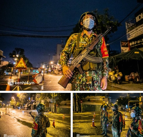 Ảnh: Quân đội xuất quân ngay trong đêm, kiểm soát gần 300 chốt khắp quận huyện TP.HCM-12