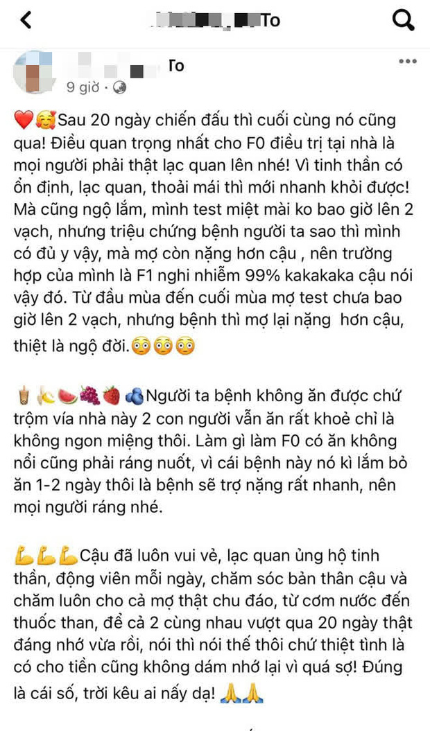 Bạn gái xác nhận sống cùng nhà, tiết lộ tình trạng sức khoẻ của bản thân sau khi Anh Đức nhiễm Covid-19-1