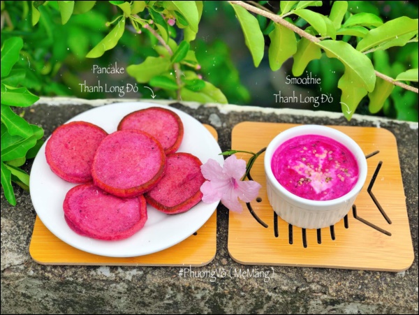 Thanh long đỏ ngon ngọt ai cũng thích, học mẹ đảm Sài Gòn bỏ ra 20 phút&nbsp;làm đủ món thanh mát, giải nhiệt-10