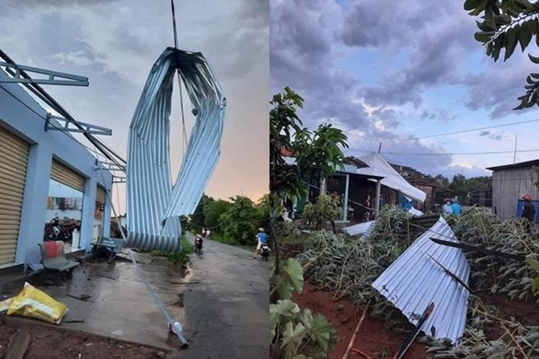 Cận cảnh vòi rồng cao hàng chục mét xuất hiện tại Bến Tre sau cơn mưa-3