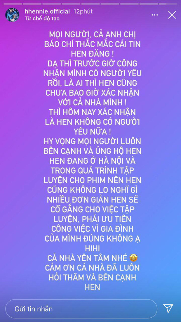 Một chàng trai bất ngờ công khai hẹn hò với HHen Niê, nàng hậu còn nhiệt tình tương tác, sắp cả lịch hẹn hò-2