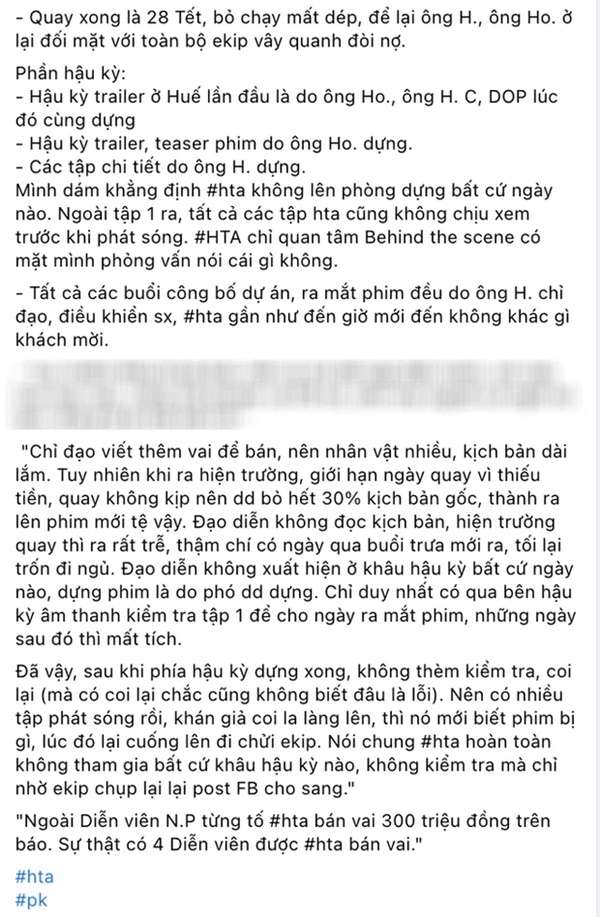 Biến căng: Đạo diễn Huỳnh Tuấn Anh bị thành viên ekip Phượng Khấu viết tâm thư tố nợ hơn 2 tỷ suốt 5 năm và 1001 chi tiết gây sốc-2
