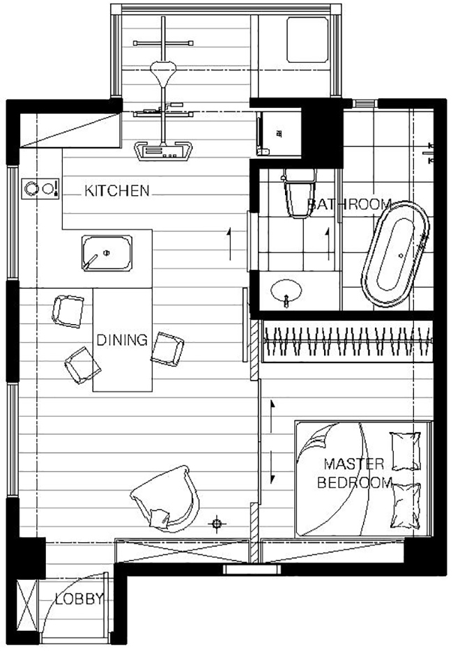 Căn hộ xinh xắn của cô gái trẻ và 2 chú mèo cưng, nhỏ nhưng lý tưởng so với nhu cầu của người ở-5