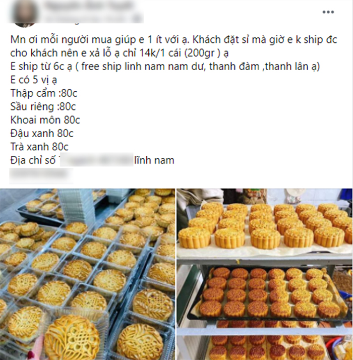 Mùa dịch, bánh Trung Thu giá rẻ giật mình tràn ngập chợ mạng 14 ngàn/chiếc-4