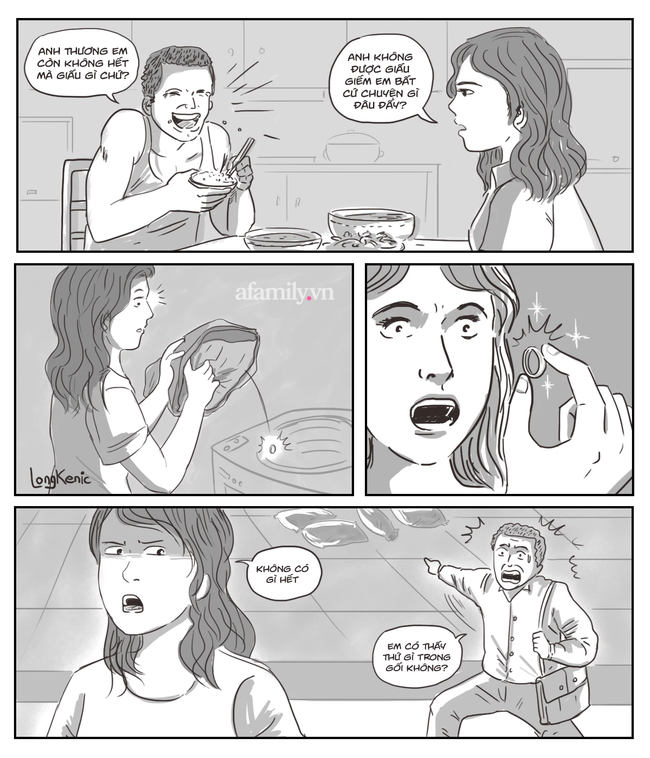 Đem gối đi giặt, tôi đứng hình khi thấy 5 chiếc nhẫn vàng bên trong-1