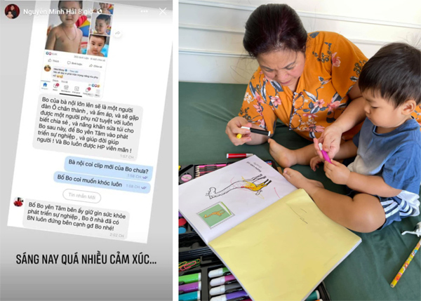 Mẹ chồng quyền lực của Hòa Minzy nói một câu là biết cưng con dâu và cháu nội đến cỡ nào-1