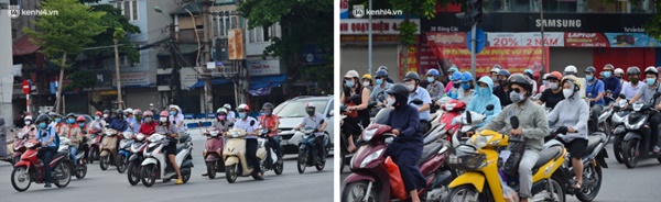 Ảnh: Đường phố Hà Nội đông đúc bất ngờ trong chiều ngày 24/8-11