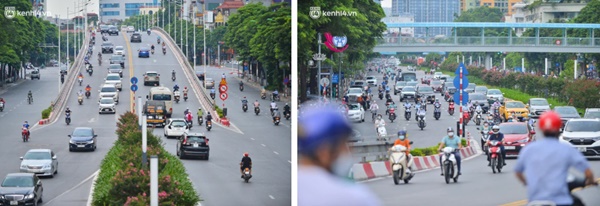 Ảnh: Đường phố Hà Nội đông đúc bất ngờ trong chiều ngày 24/8-6