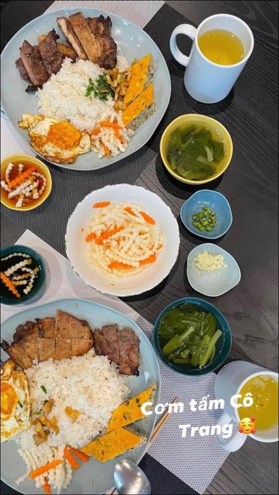 Cường Đô La hạnh phúc khoe cơm ngon canh ngọt vợ nấu, chân dài xứ Lạng ngày càng đảm đang nấu món gì cũng hấp dẫn-4