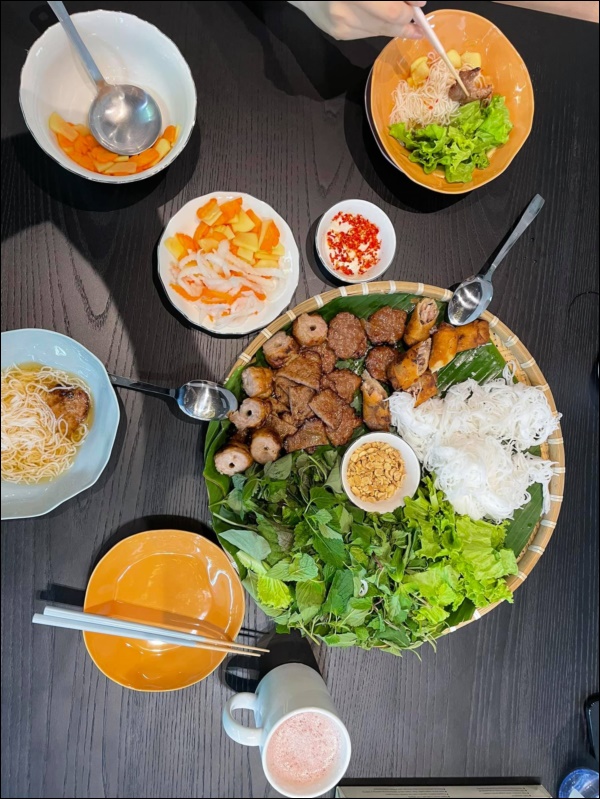 Cường Đô La hạnh phúc khoe cơm ngon canh ngọt vợ nấu, chân dài xứ Lạng ngày càng đảm đang nấu món gì cũng hấp dẫn-6