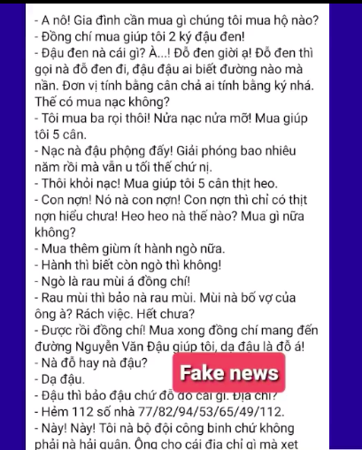 TP.HCM: Thông tin lan truyền bộ đội đi chợ nói ngọng là giả-1
