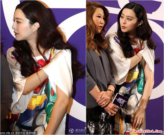 Nữ hoàng thảm đỏ Phạm Băng Băng vì mắc lỗi trang phục mà khiến da mặt đỏ hơn... thảm-4