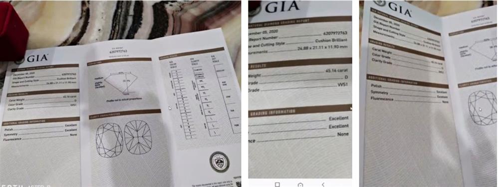 Cận cảnh viên kim cương to nhất mà ca sĩ vùng đất cấm muốn có trong BST của nữ đại gia Bình Dương: Tận 45 carat hiếm nhất thế giới, giá hơn 1.000 tỷ đồng-1