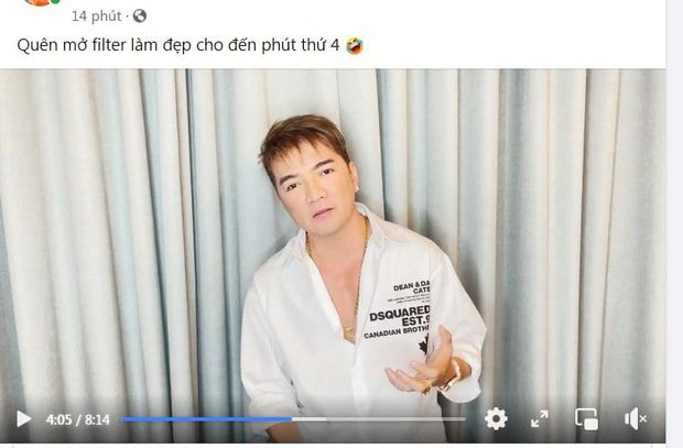 Hình như anh Đàm Vĩnh Hưng dùng son tím chung tình trong màn tuyên chiến với nữ streamer-5