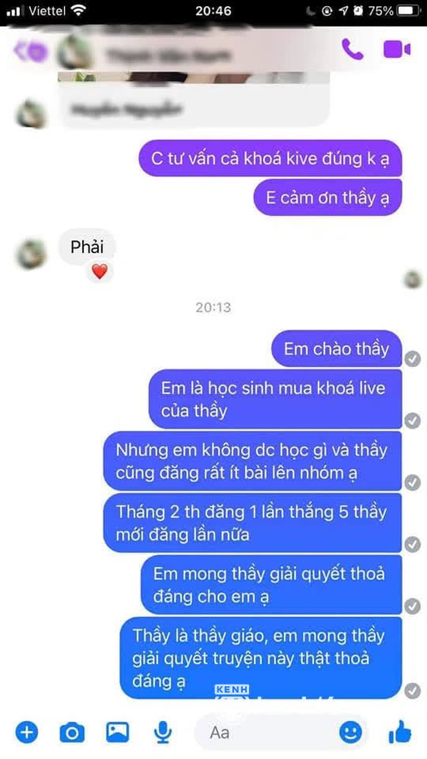 Biến căng: Thầy giáo Sinh nổi tiếng, từng ra đề thi THPT Quốc gia bị tố thu học phí cao nhưng dạy vô trách nhiệm, 4 tháng gửi được 3 video-6