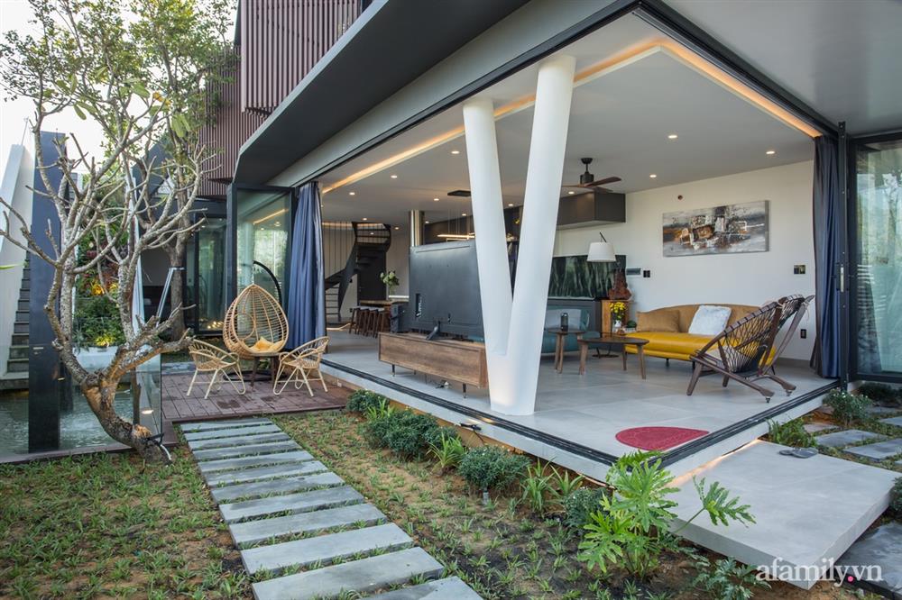 Nhà phố tạo ấn tượng mạnh với khu vườn khúc khuỷu trên sân thượng ở Đà Nẵng-5