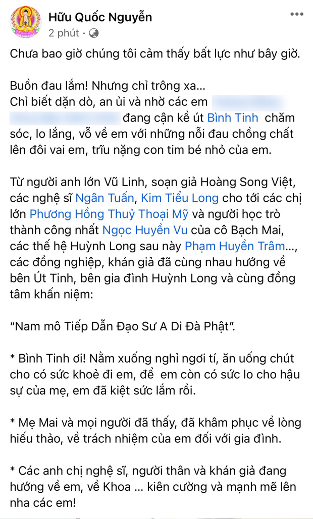 Tang lễ gấp rút của NS Bạch Mai: Bình Tinh suy sụp bên bàn thờ lập vội cho mẹ, NS Ngọc Huyền - Thoại Mỹ bật khóc nức nở-6
