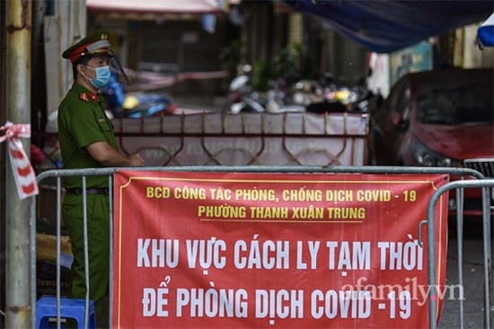Hà Nội: Phong tỏa, tạm dừng hoạt động chợ Nhân Chính vì ca dương tính SARS-CoV-2 ở ổ dịch phường Thanh Xuân Trung từng đến chợ