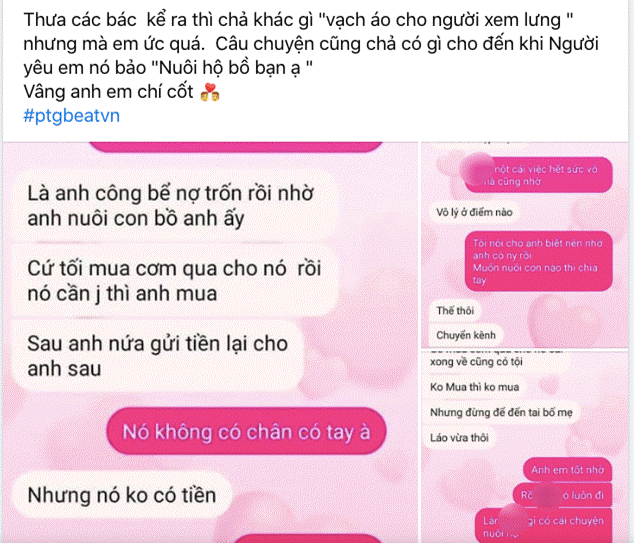 Bạn trai khai nhận nuôi hộ bồ của anh em thân thiết, cô gái có màn chất vấn cựt gắt khiến anh ta cứng họng”-1