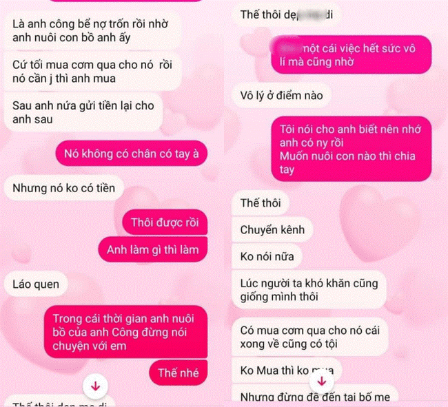 Bạn trai khai nhận nuôi hộ bồ của anh em thân thiết, cô gái có màn chất vấn cựt gắt khiến anh ta cứng họng”-2