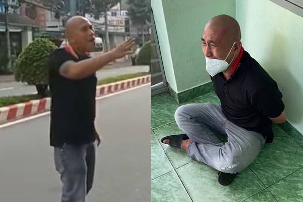 Người đàn ông đuổi chém cán bộ trực chốt-2