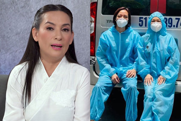 Việt Hương lên tiếng việc người bệnh xài bình oxy không trả lại còn đem bán, gây khó khăn cho đội từ thiện giữa mùa dịch-6