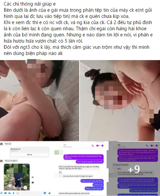 Chồng chưa kịp xóa ảnh nóng mà bồ gửi, vợ bắt được quả tang và màn đối thoại siêu chất, pha xử lý trên cơ với tiểu tam-1