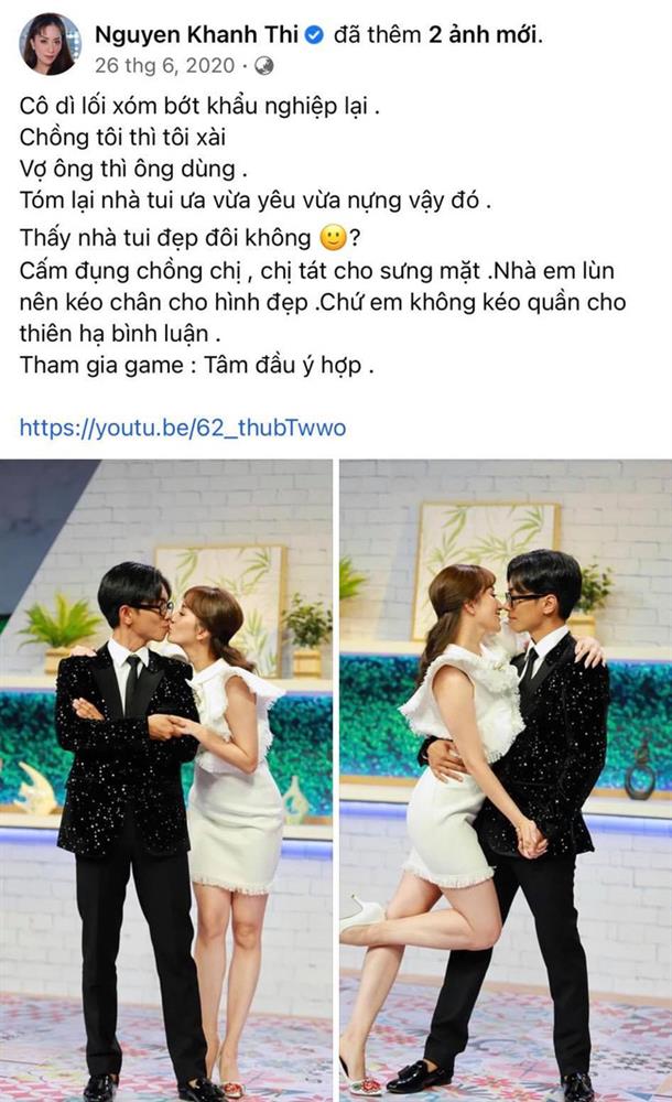 Khánh Thi từng cảnh cáo ai đó: Cấm đụng chồng chị, chị tát cho sưng mặt-1