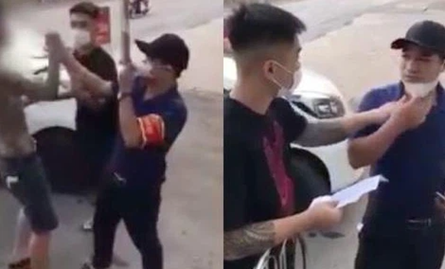 Cái giá phải trả cho thanh niên xăm trổ giật khẩu trang, bảo cán bộ trực chốt nhớ mặt tao đấy-1