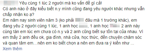 Cô nàng cao giá”, yêu một lúc 2 anh rồi còn tính sau 1 năm mới quyết định cho chắc, bất ngờ nhất là thái độ của 2 đối tác-1