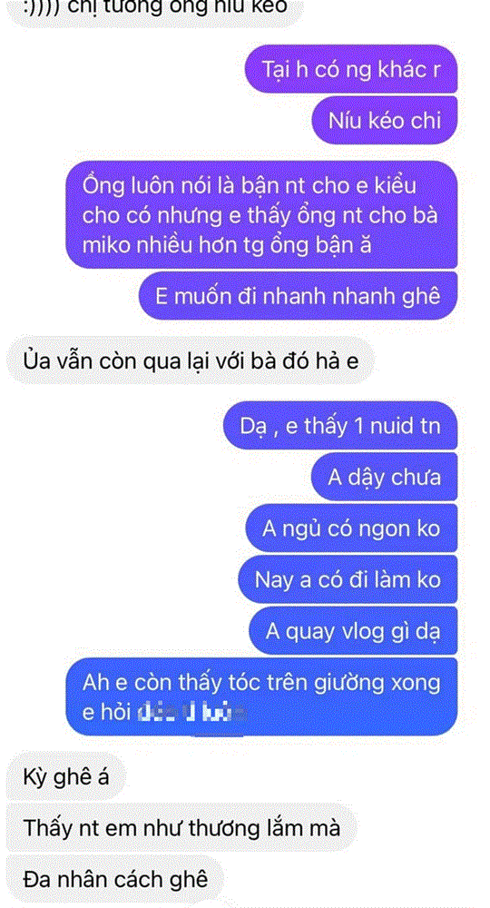 Bạn trai chuyển giới của Miko Lan Trinh bị tố bắt cá 2 tay với loạt bằng chứng cụ thể, có cả chuyện 18+, người trong cuộc nói gì?-7
