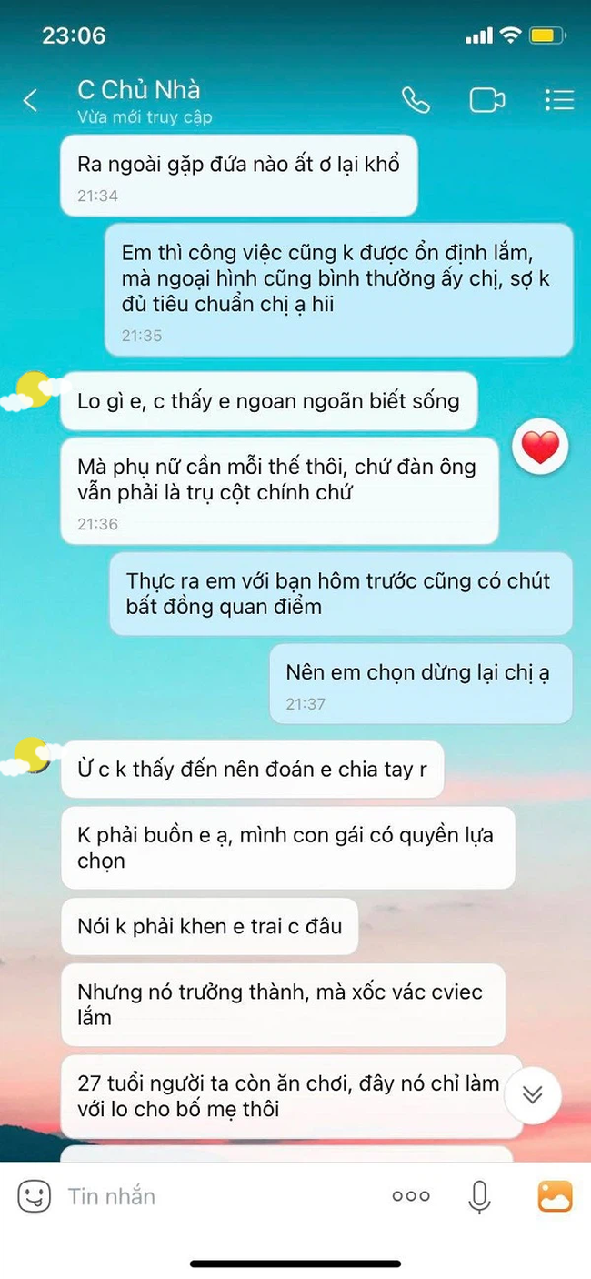 Đang nằm bên cạnh tôi, bạn gái vẫn thản nhiên nói mình độc thân để nhận sự giúp đỡ có điều kiện từ phía chị chủ nhà-4