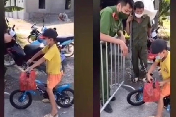 Xót xa hình ảnh cán bộ trực chốt kiểm dịch ngất xỉu vì làm việc quá sức, phải sơ cứu ngay tại vỉa hè-3