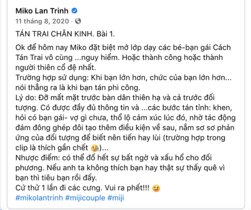 Miko Lan Trinh chính thức lên tiếng làm rõ nghi vấn giật bồ, khẳng định tin tưởng ở bạn trai chuyển giới-3