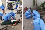 Toàn cảnh F1 tại Nghệ An cố thủ trong nhà, dùng ván cửa tấn công, giật khẩu trang lực lượng chức năng-5