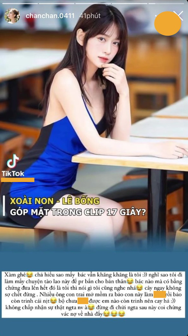 Liên tục bị réo tên trong vụ lộ clip khoả thân 17 giây, Xoài Non lên tiếng cực gắt còn lôi cả chuyện trinh tiết vào cuộc-3