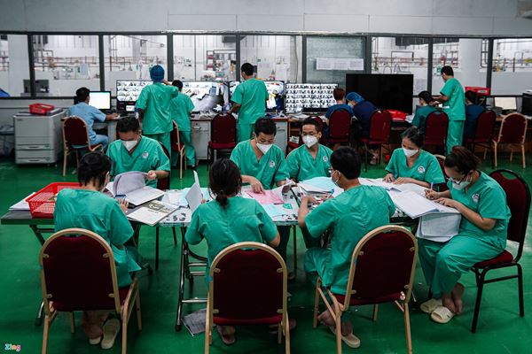 Bên trong trung tâm hồi sức dã chiến lớn nhất TP.HCM-1