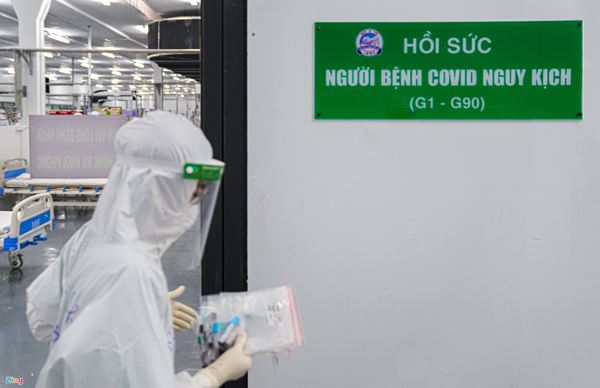 Bên trong trung tâm hồi sức dã chiến lớn nhất TP.HCM-4