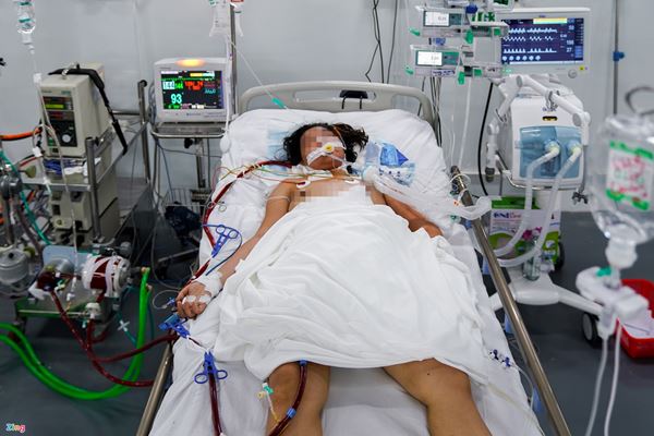 Bên trong trung tâm hồi sức dã chiến lớn nhất TP.HCM-9