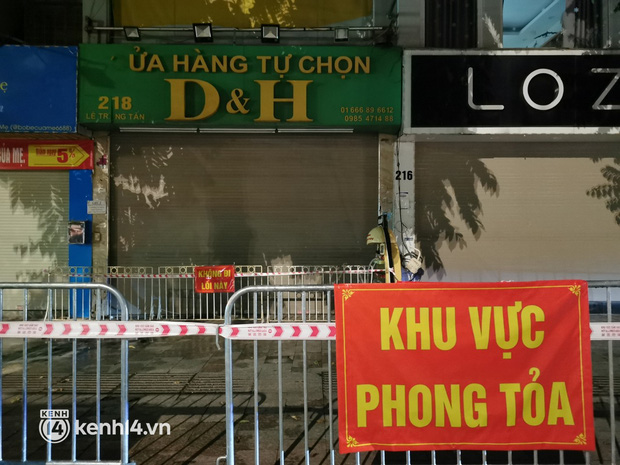 Hà Nội: Ổ dịch mới tiềm ẩn nguy cơ liên quan cửa hàng tự chọn trên phố Lê Trọng Tấn-1