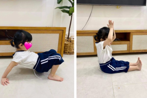 Con gái Trường Giang khiến netizen thích thú với loạt khoảnh khắc khua chân múa tay hài hước-2