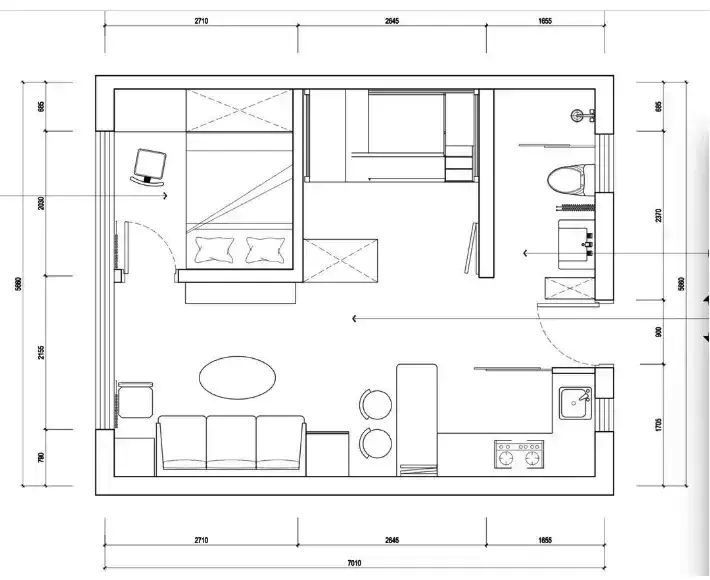 Chỉ 38m2, căn hộ thông minh vẫn đủ cho gia đình 3 thế hệ sống thoải mái với đầy đủ tính năng cần thiết, ấm áp và tiện dụng-3