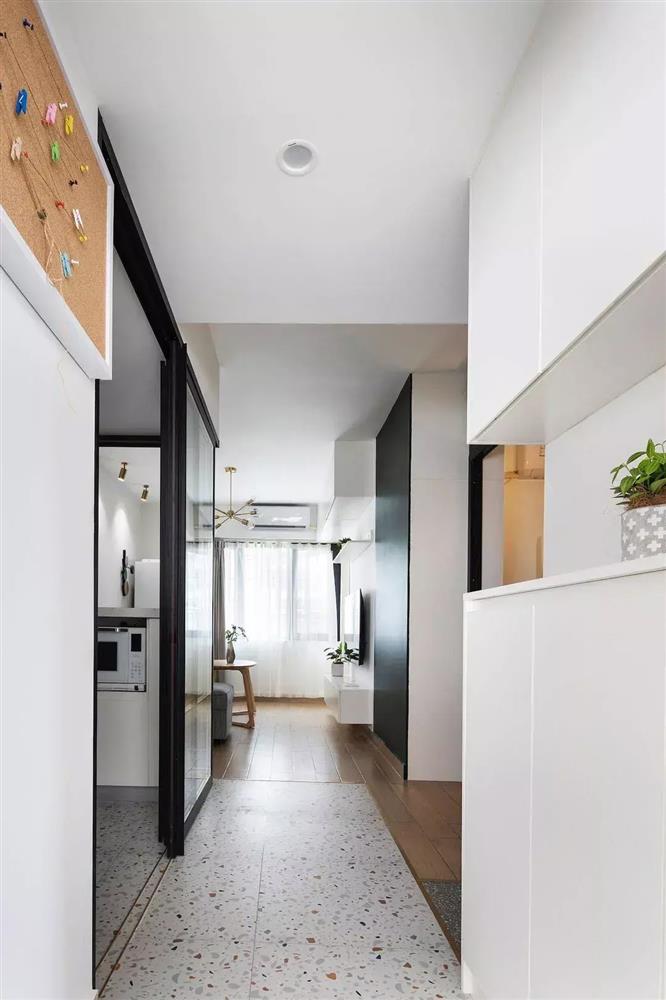 Chỉ 38m2, căn hộ thông minh vẫn đủ cho gia đình 3 thế hệ sống thoải mái với đầy đủ tính năng cần thiết, ấm áp và tiện dụng-4